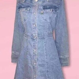 AKA (Alpha Kappa Alpha) Denim Blue Women's Dress